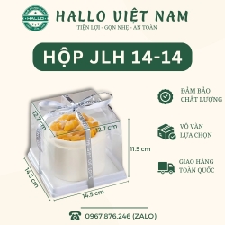 HỘP ĐỰNG BÁNH BENTO, BÁNH KEM MINI, BÁNH TIRAMISU [JLH14-14]