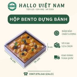 HỘP ĐỰNG BÁNH TIRAMISU, MOUSSE, HOA QUẢ ĐẾ GIẤY KÈM KHAY ĐEN