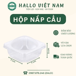 HỘP NẮP CẦU ĐỰNG LAVA TRỨNG CHẢY, MOCHI, BÁNH TRUNG THU