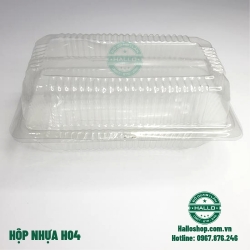 HỘP NHỰA H04 ĐỰNG BÁNH 